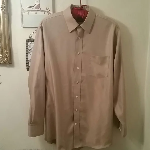 Stafford dress shirt, 34 -35  Men's - Picture 2 of 5